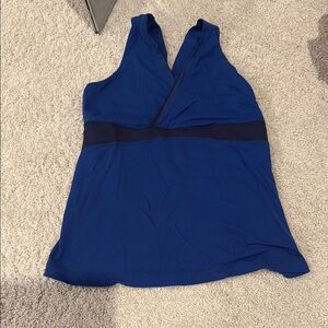lululemon athletica Blue Muscle Tee